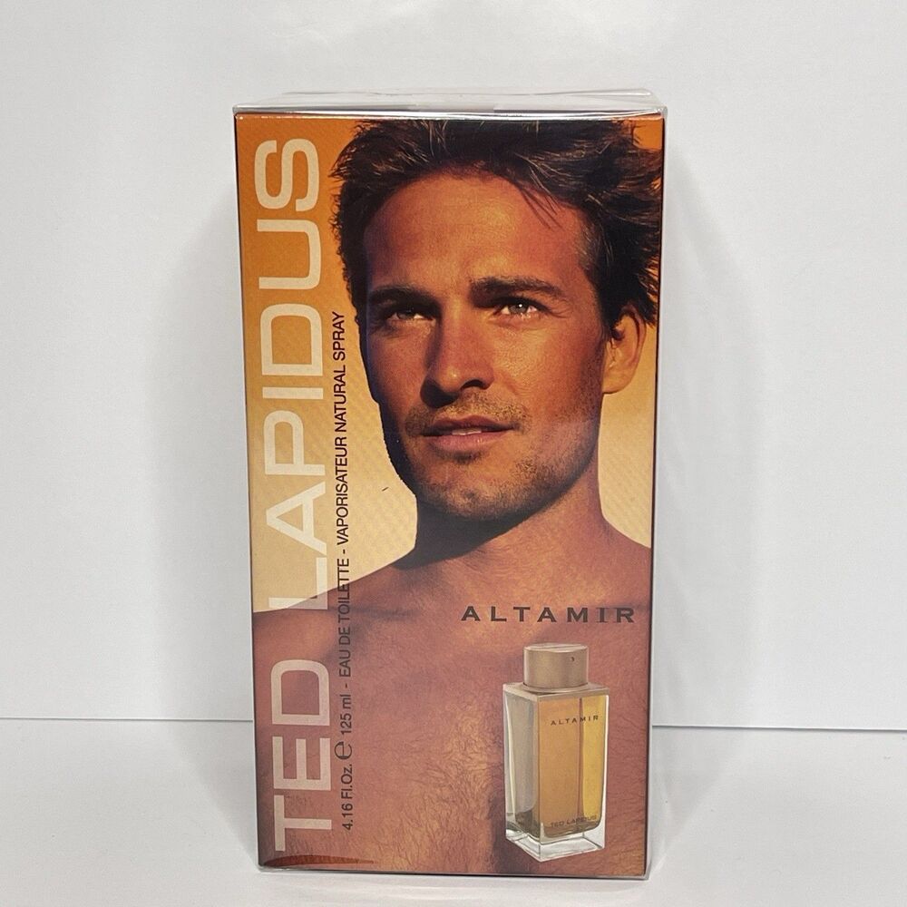 Ted Lapidus ALTAMIR Men's Cologne 4.16oz /125ml EDT Spray Vintage NEW & SEALED